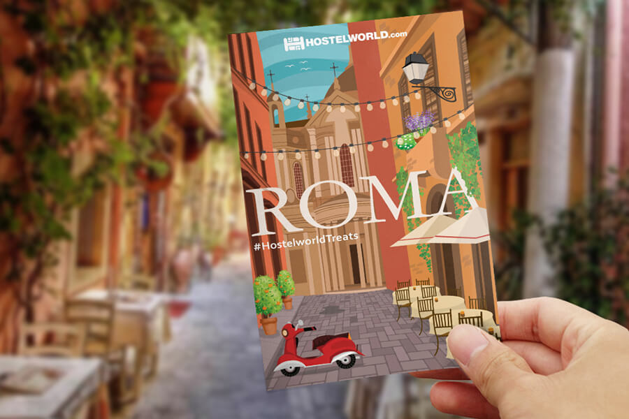 Rome Postcard